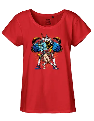 The Steel Soldier - The Steel Soldier, captain, monkey d ruffy, pirate, strohhut, strawhat, one, piraten, pirat, pirates, pirate, piece, schiff, boot, ship, ocean, ozean, meer, grandline, redline, north, east, south, west, blue, schatz, gold, ich werde der könig der piraten, nakama, abenteuer, crew, i will be the pirate king - Fairtrade Girl Shirt