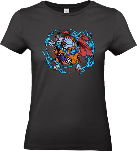 The Water Sensei - The Water Sensei, captain, monkey d ruffy, pirate, strohhut, strawhat, north, east, south, west, blue, schatz, gold, ich werde der könig der piraten, nakama, abenteuer, crew, i will be the pirate king, one, piraten, pirat, pirates, pirate, piece, schiff, boot, ship, ocean, ozean, meer, grandline, redline - Standard T-Shirt (Frauen)