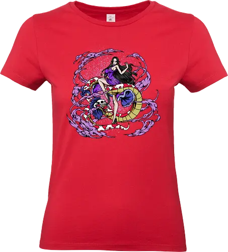 The Enchantress - The Enchantress, captain, monkey d ruffy, pirate, strohhut, strawhat, one, piraten, pirat, pirates, pirate, piece, schiff, boot, ship, ocean, ozean, meer, grandline, redline, north, east, south, west, blue, schatz, gold, ich werde der könig der piraten, nakama, abenteuer, crew, i will be the pirate king - Standard T-Shirt (Frauen)