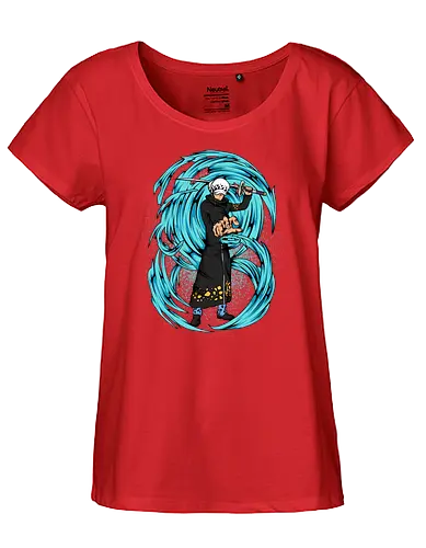 The Surgeon of Death - The Surgeon of Death, captain, monkey d ruffy, pirate, strohhut, strawhat, one, piraten, pirat, pirates, pirate, piece, schiff, boot, ship, ocean, ozean, meer, grandline, redline, north, east, south, west, blue, schatz, gold, ich werde der könig der piraten, nakama, abenteuer, crew, i will be the pirate king - Fairtrade Girl Shirt