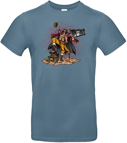 The King of the Seas - The King of the Seas, captain, monkey d ruffy, pirate, strohhut, strawhat, one, piraten, pirat, pirates, pirate, piece, schiff, boot, ship, ocean, ozean, meer, grandline, redline, north, east, south, west, blue, schatz, gold, ich werde der könig der piraten, nakama, abenteuer, crew, i will be the pirate king - Standard T-Shirt