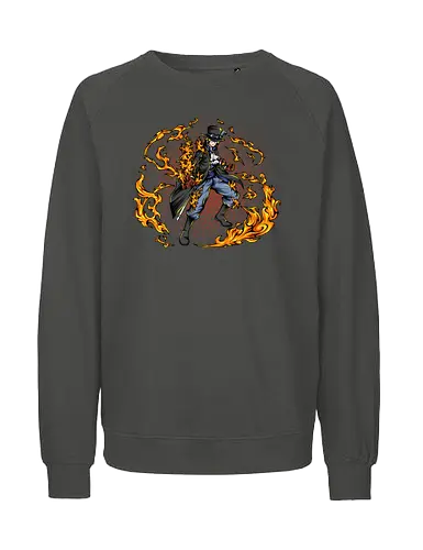 The Blaze Rebel - The Blaze Rebel, captain, monkey d ruffy, pirate, strohhut, strawhat, one, piraten, pirat, pirates, pirate, piece, schiff, boot, ship, ocean, ozean, meer, grandline, redline, north, east, south, west, blue, schatz, gold, ich werde der könig der piraten, nakama, abenteuer, crew, i will be the pirate king - Fairtrade Sweatshirt