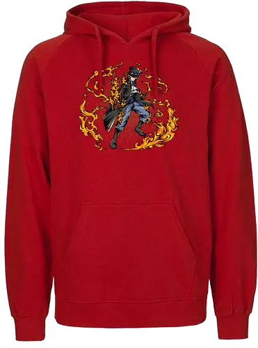 The Blaze Rebel - The Blaze Rebel, captain, monkey d ruffy, pirate, strohhut, strawhat, one, piraten, pirat, pirates, pirate, piece, schiff, boot, ship, ocean, ozean, meer, grandline, redline, north, east, south, west, blue, schatz, gold, ich werde der könig der piraten, nakama, abenteuer, crew, i will be the pirate king - Fairtrade Hoodie