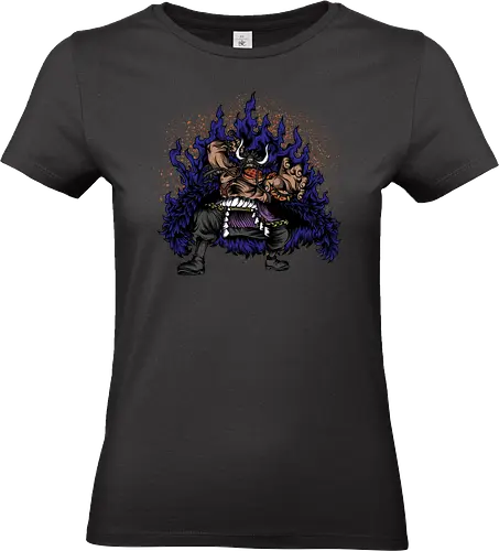 The Savage Emperor - The Savage Emperor, captain, monkey d ruffy, pirate, strohhut, strawhat, one, piraten, pirat, pirates, pirate, piece, schiff, boot, ship, ocean, ozean, meer, grandline, redline, north, east, south, west, blue, schatz, gold, ich werde der könig der piraten, nakama, abenteuer, crew, i will be the pirate king - Standard T-Shirt (Frauen)