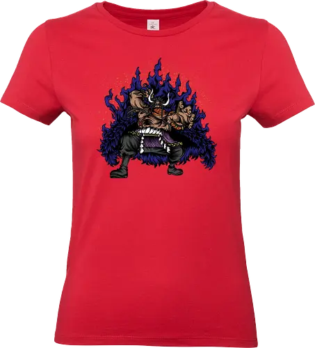 The Savage Emperor - The Savage Emperor, captain, monkey d ruffy, pirate, strohhut, strawhat, one, piraten, pirat, pirates, pirate, piece, schiff, boot, ship, ocean, ozean, meer, grandline, redline, north, east, south, west, blue, schatz, gold, ich werde der könig der piraten, nakama, abenteuer, crew, i will be the pirate king - Standard T-Shirt (Frauen)