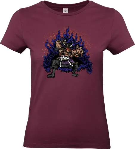 The Savage Emperor - The Savage Emperor, captain, monkey d ruffy, pirate, strohhut, strawhat, one, piraten, pirat, pirates, pirate, piece, schiff, boot, ship, ocean, ozean, meer, grandline, redline, north, east, south, west, blue, schatz, gold, ich werde der könig der piraten, nakama, abenteuer, crew, i will be the pirate king - Standard T-Shirt (Frauen)