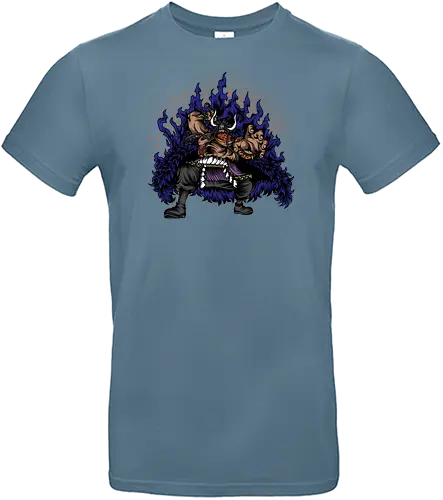 The Savage Emperor - The Savage Emperor, captain, monkey d ruffy, pirate, strohhut, strawhat, one, piraten, pirat, pirates, pirate, piece, schiff, boot, ship, ocean, ozean, meer, grandline, redline, north, east, south, west, blue, schatz, gold, ich werde der könig der piraten, nakama, abenteuer, crew, i will be the pirate king - Standard T-Shirt