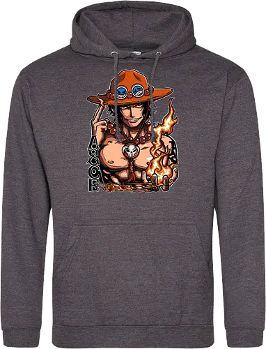 Fire Fist - Fire Fist, captain, monkey d ruffy, pirate, strohhut, strawhat, one, piraten, pirat, pirates, pirate, piece, schiff, boot, ship, ocean, ozean, meer, grandline, redline, north, east, south, west, blue, schatz, gold, ich werde der könig der piraten, nakama, abenteuer, crew, i will be the pirate king - Standard Hoodie