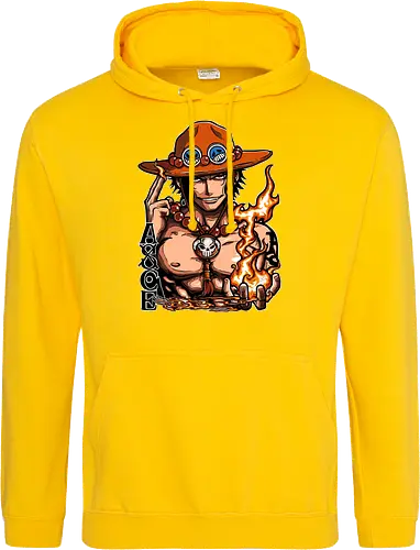 Fire Fist - Fire Fist, captain, monkey d ruffy, pirate, strohhut, strawhat, one, piraten, pirat, pirates, pirate, piece, schiff, boot, ship, ocean, ozean, meer, grandline, redline, north, east, south, west, blue, schatz, gold, ich werde der könig der piraten, nakama, abenteuer, crew, i will be the pirate king - Standard Hoodie