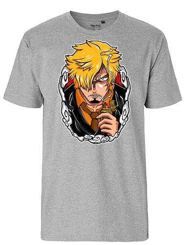 Devils Cook - Devils Cook, captain, monkey d ruffy, pirate, strohhut, strawhat, one, piraten, pirat, pirates, pirate, piece, schiff, boot, ship, ocean, ozean, meer, grandline, redline, north, east, south, west, blue, schatz, gold, ich werde der könig der piraten, nakama, abenteuer, crew, i will be the pirate king - Fairtrade T-Shirt
