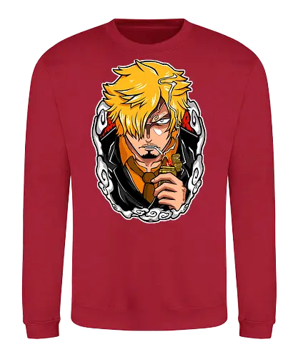 Devils Cook - Devils Cook, captain, monkey d ruffy, pirate, strohhut, strawhat, one, piraten, pirat, pirates, pirate, piece, schiff, boot, ship, ocean, ozean, meer, grandline, redline, north, east, south, west, blue, schatz, gold, ich werde der könig der piraten, nakama, abenteuer, crew, i will be the pirate king - Sweatshirt