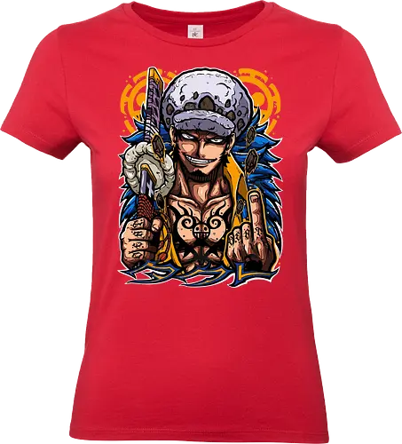 Doctor of Chaos - Doctor of Chaos, captain, monkey d ruffy, pirate, strohhut, strawhat, one, piraten, pirat, pirates, pirate, piece, schiff, boot, ship, ocean, ozean, meer, grandline, redline, north, east, south, west, blue, schatz, abenteuer, crew, i will be the pirate king, gold, ich werde der könig der piraten, nakama - Standard T-Shirt (Frauen)