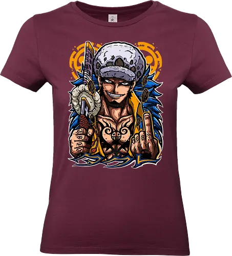 Doctor of Chaos - Doctor of Chaos, captain, monkey d ruffy, pirate, strohhut, strawhat, one, piraten, pirat, pirates, pirate, piece, schiff, boot, ship, ocean, ozean, meer, grandline, redline, north, east, south, west, blue, schatz, abenteuer, crew, i will be the pirate king, gold, ich werde der könig der piraten, nakama - Standard T-Shirt (Frauen)
