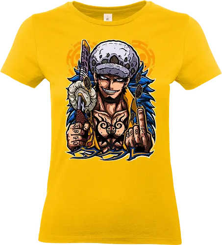 Doctor of Chaos - Doctor of Chaos, captain, monkey d ruffy, pirate, strohhut, strawhat, one, piraten, pirat, pirates, pirate, piece, schiff, boot, ship, ocean, ozean, meer, grandline, redline, north, east, south, west, blue, schatz, abenteuer, crew, i will be the pirate king, gold, ich werde der könig der piraten, nakama - Standard T-Shirt (Frauen)