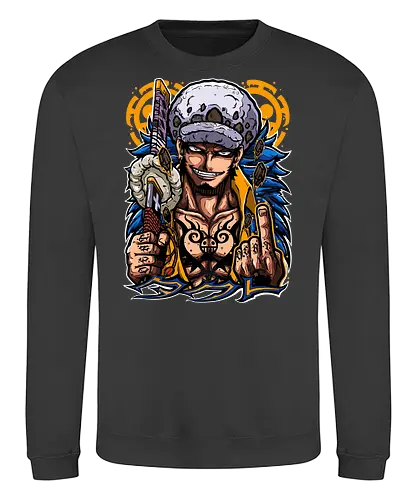 Doctor of Chaos - Doctor of Chaos, captain, monkey d ruffy, pirate, strohhut, strawhat, one, piraten, pirat, pirates, pirate, piece, schiff, boot, ship, ocean, ozean, meer, grandline, redline, north, east, south, west, blue, schatz, abenteuer, crew, i will be the pirate king, gold, ich werde der könig der piraten, nakama - Sweatshirt