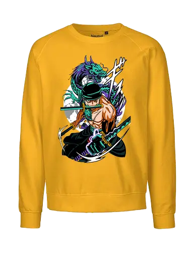 Spirit of the Swords - redline, north, east, south, west, blue, schatz, gold, ich werde der könig der piraten, nakama, abenteuer, crew, i will be the pirate king, Spirit of the Swords, captain, monkey d ruffy, pirate, strohhut, strawhat, one, piraten, pirat, pirates, pirate, piece, schiff, boot, ship, ocean, ozean, meer, grandline - Fairtrade Sweatshirt