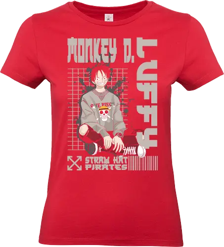 Streetwear Urban Captain - Streetwear Urban Captain, captain, monkey d ruffy, pirate, strohhut, strawhat, one, piraten, pirat, pirates, pirate, piece, schiff, boot, ship, ocean, ozean, meer, grandline, redline, north, east, south, west, blue, schatz, gold, ich werde der könig der piraten, nakama, abenteuer, crew, i will be the pirate king - Standard T-Shirt (Frauen)