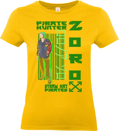 Streetwear Urban Pirate Hunter - Streetwear Urban Pirate Hunter, captain, monkey d ruffy, pirate, strohhut, strawhat, one, piraten, pirat, pirates, piece, schiff, boot, ship, ocean, ozean, meer, grandline, redline, north, east, south, west, blue, schatz, gold, ich werde der könig der piraten, nakama, abenteuer, crew, i will be the pirate king - Standard T-Shirt (Frauen)