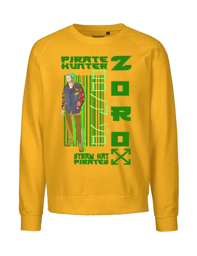 Streetwear Urban Pirate Hunter - Streetwear Urban Pirate Hunter, captain, monkey d ruffy, pirate, strohhut, strawhat, one, piraten, pirat, pirates, piece, schiff, boot, ship, ocean, ozean, meer, grandline, redline, north, east, south, west, blue, schatz, gold, ich werde der könig der piraten, nakama, abenteuer, crew, i will be the pirate king - Fairtrade Sweatshirt