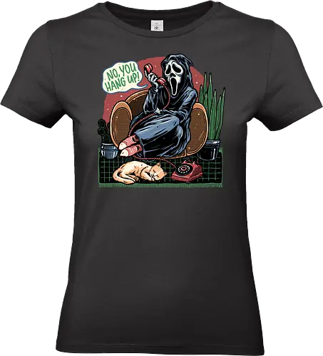 Sweet Phone Call - Movie, horror, horror movie, villain, classic, cute, funny, humor - Standard T-Shirt (Frauen)