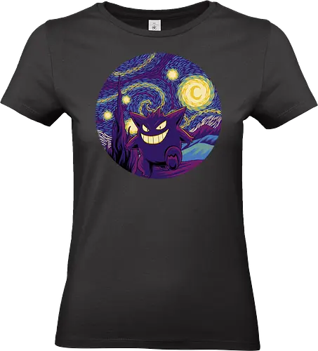 Starry Ghost - Pocket, Ghost - Standard T-Shirt (Frauen)
