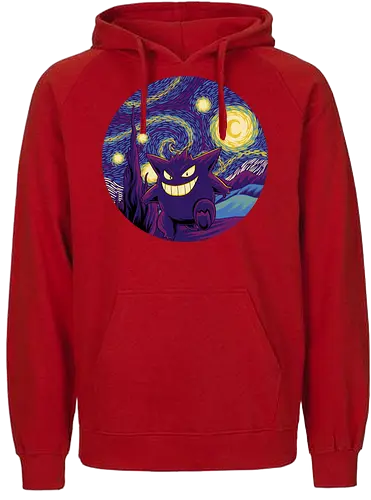 Starry Ghost - Pocket, Ghost - Fairtrade Hoodie