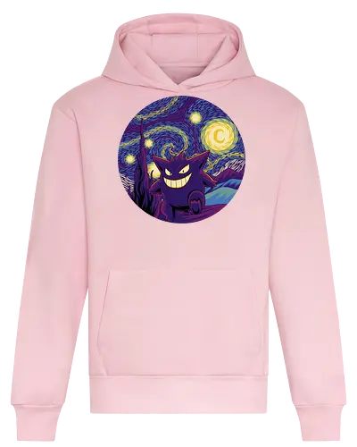 Starry Ghost - Pocket, Ghost - Heavyweight Hoodie