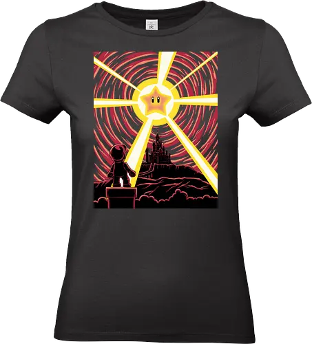 Galaxy Star - Mario, Mario - Standard T-Shirt (Frauen)