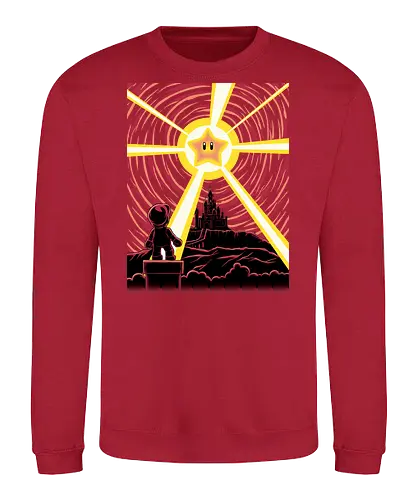 Galaxy Star - Mario, Mario - Sweatshirt