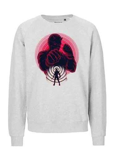 Man Without Fear - Daredevil, Comic - Fairtrade Sweatshirt