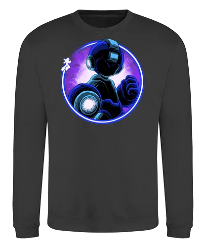 Blue Metal hero - Rockman, Megaman, Game - Sweatshirt
