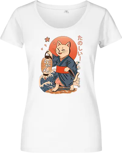 ukiyo-e style cat – japanese