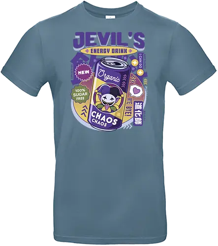 Jevil Energy Drink - Tale, deltarune, spamton, sans, jevil, indie game, video game, gaming, rpg, flowey, mettaton, gamer, papyrus, toriel, asgore - Standard T-Shirt