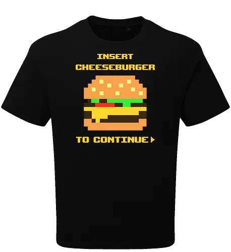 Insert Cheeseburger To Continue