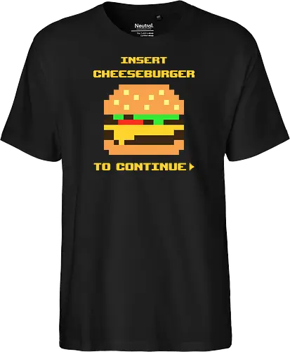 Insert Cheeseburger To Continue