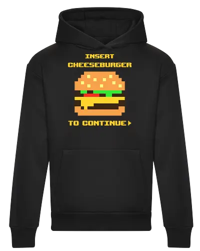 Insert Cheeseburger To Continue