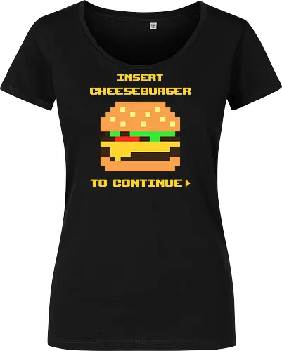 Insert Cheeseburger To Continue