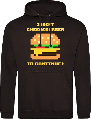 Insert Cheeseburger To Continue
