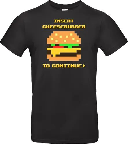Insert Cheeseburger To Continue