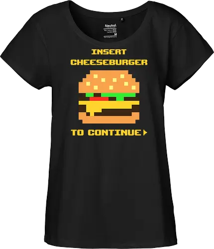 Insert Cheeseburger To Continue