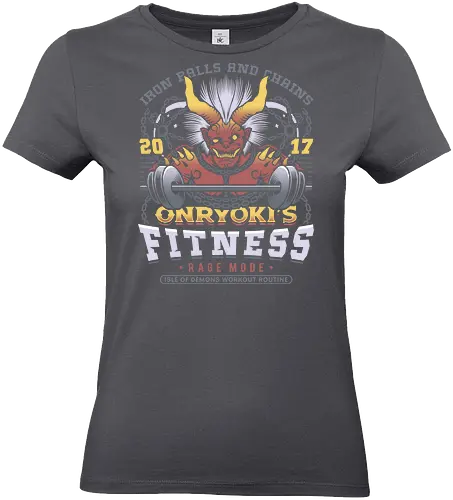 Onryoki Fitness - nioh, nioh 2, nioh 3, samurai, scampuss, sudama, japan, onryoki, ninja, fantasy, video game, gaming, gamer, rpg, fitness - Standard T-Shirt (Frauen)