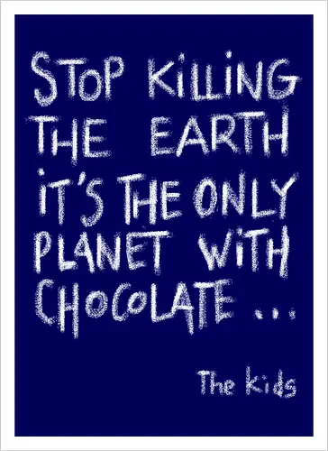 Save the chocolate