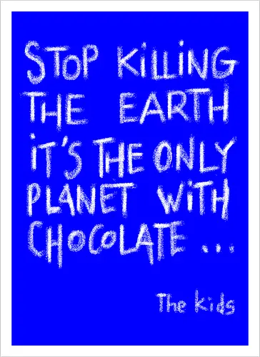 Save the chocolate
