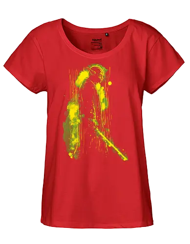 One with the force - science fiction, movie, pop culture, rain - Fairtrade Girl Shirt