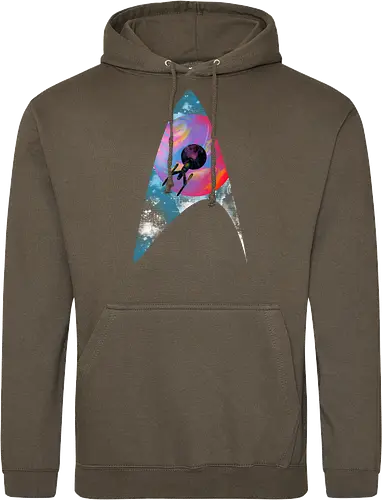 Galactic travellers - scifi, science fiction, kharmazero, artistic, movie, television, pop culture, space - Standard Hoodie
