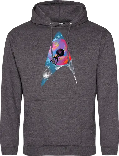 Galactic travellers - scifi, science fiction, kharmazero, artistic, movie, television, pop culture, space - Standard Hoodie