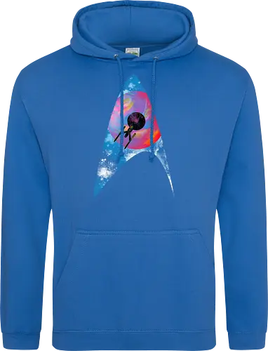 Galactic travellers - scifi, science fiction, kharmazero, artistic, movie, television, pop culture, space - Standard Hoodie