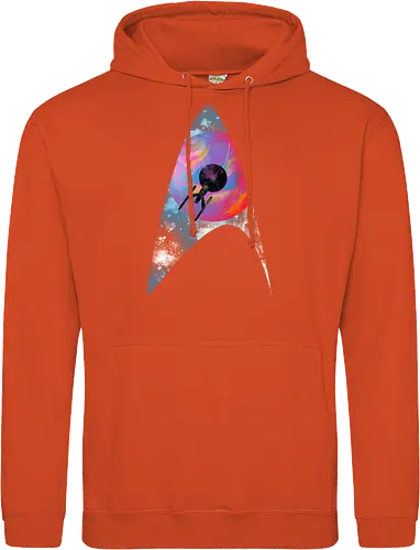 Galactic travellers - scifi, science fiction, kharmazero, artistic, movie, television, pop culture, space - Standard Hoodie