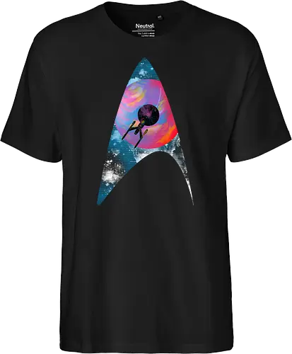 Galactic travellers - scifi, science fiction, kharmazero, artistic, movie, television, pop culture, space - Fairtrade T-Shirt