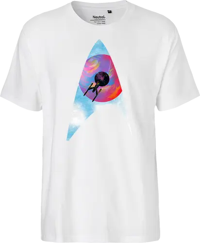 Galactic travellers - scifi, science fiction, kharmazero, artistic, movie, television, pop culture, space - Fairtrade T-Shirt
